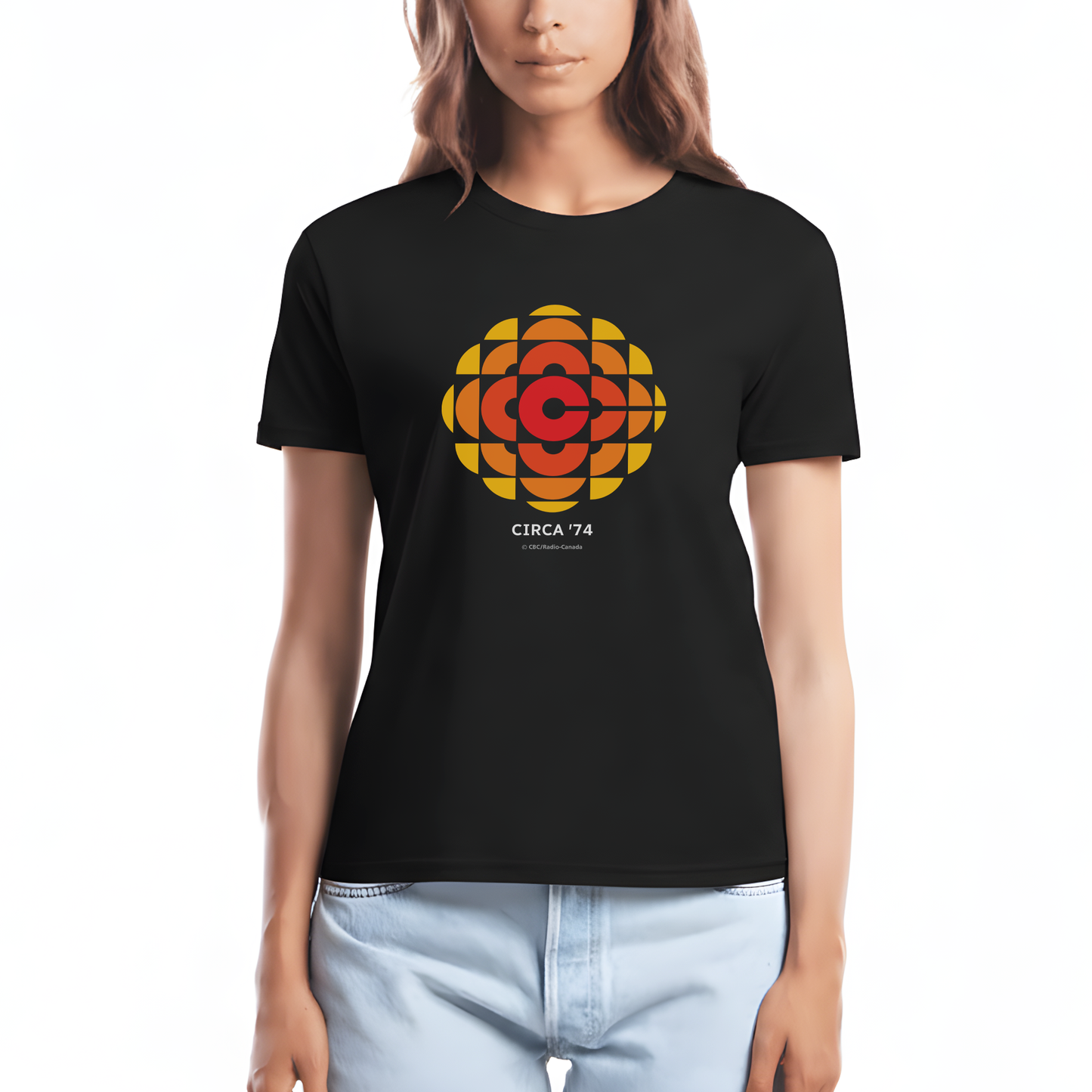 Ladies Box Cut T-Shirt CBC '74 Logo Tee