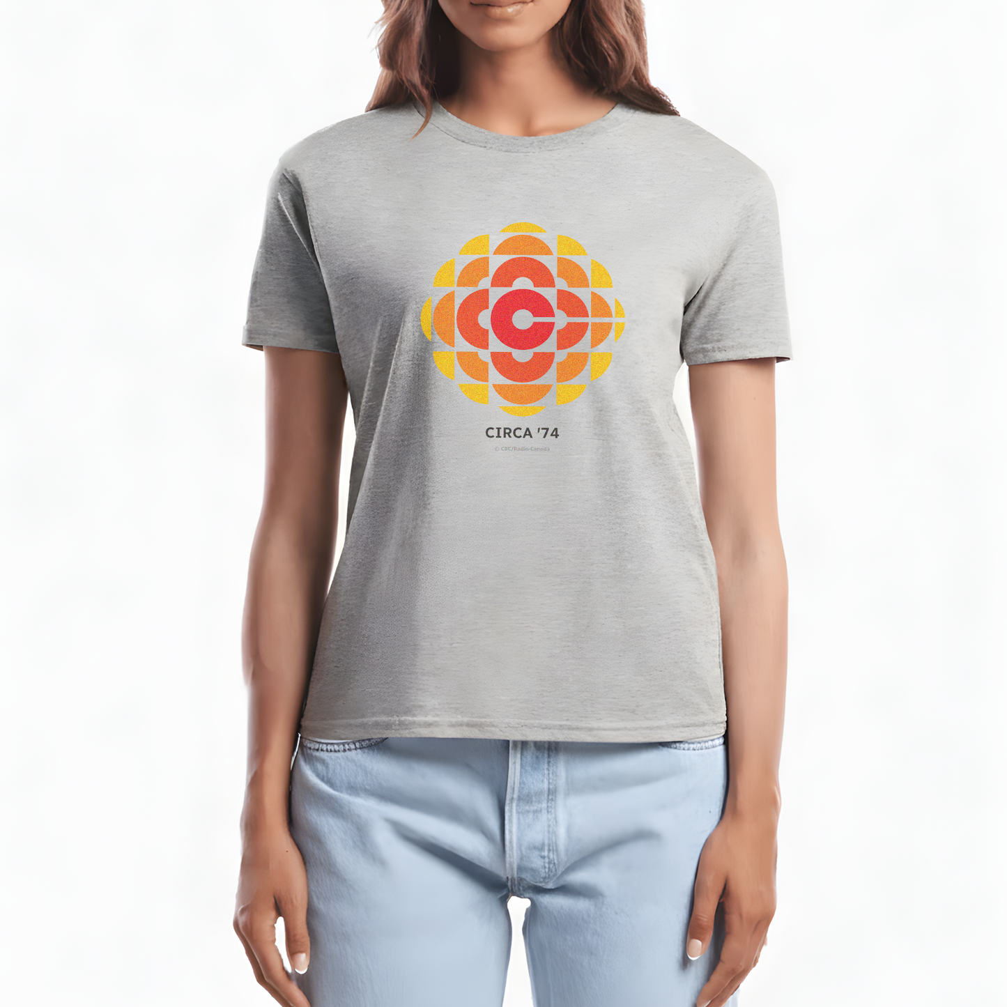 Ladies Box Cut T-Shirt CBC '74 Logo Tee