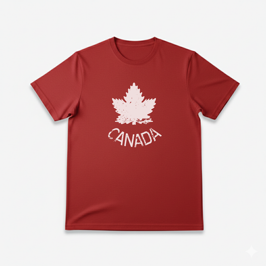 Made In Canada Vintage Maple Leaf Graphic Tee