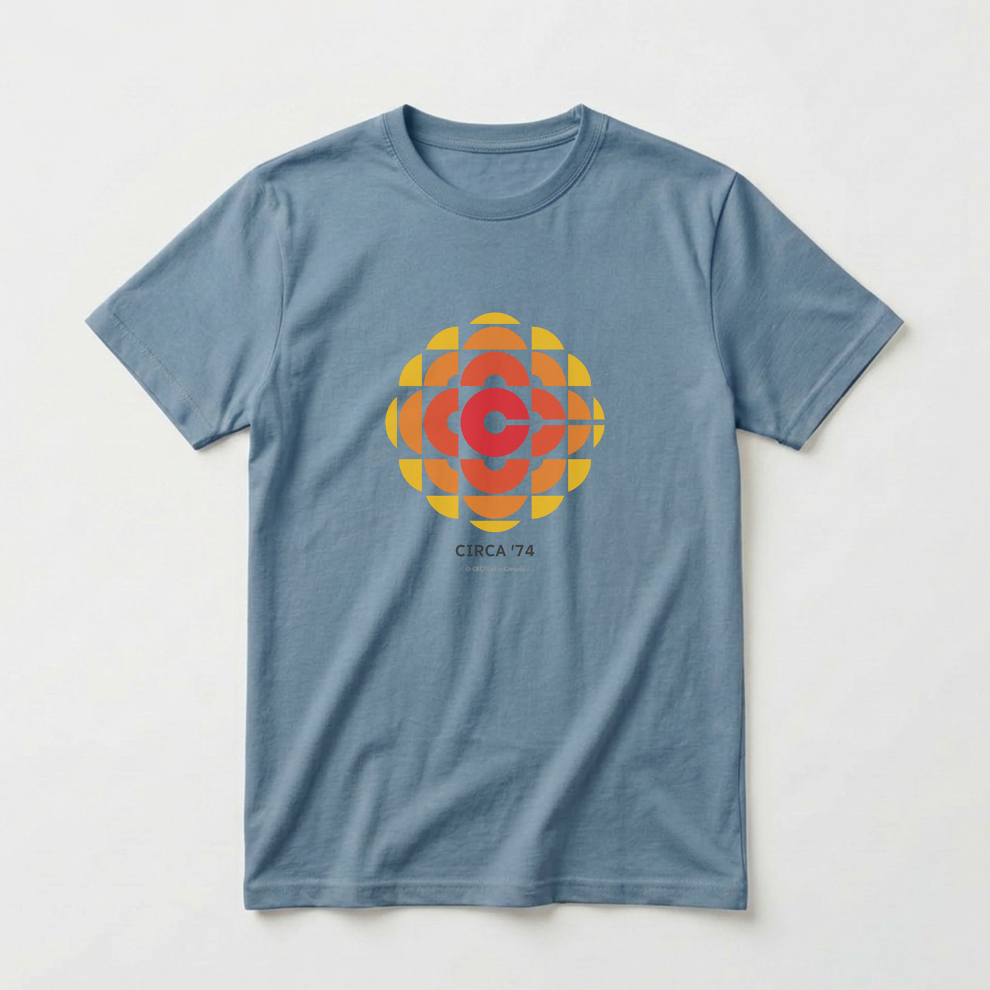CBC '74 Logo 100% Cotton Organic Made In Canada T-shirt
