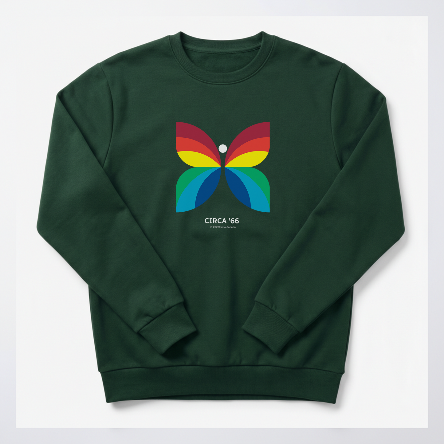 CBC 1966 Logo 50/50 Poly Cotton Sweatshirt