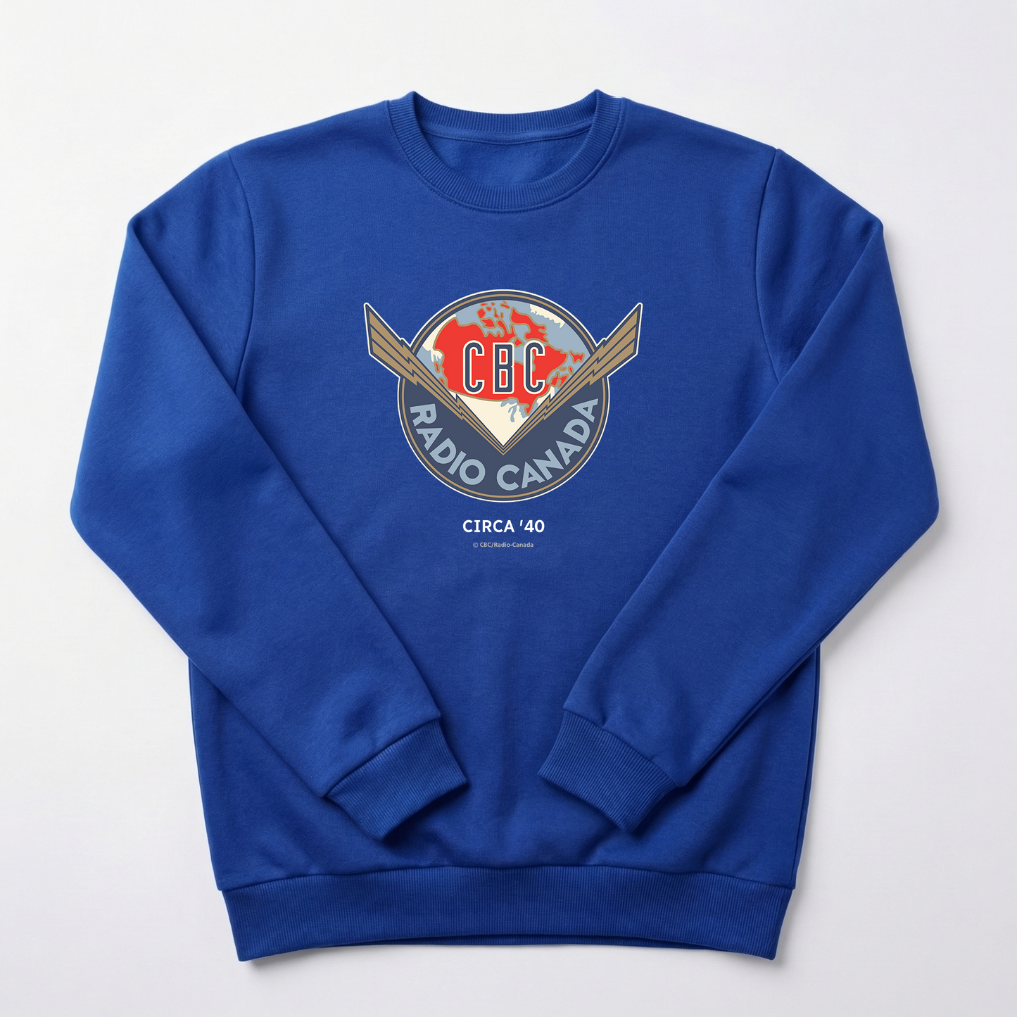CBC 1940 Logo 50/50 Poly Cotton Sweatshirt