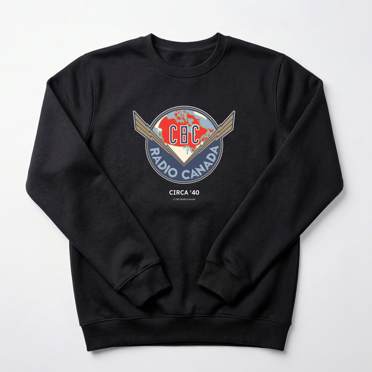 CBC 1940 Logo 50/50 Poly Cotton Sweatshirt