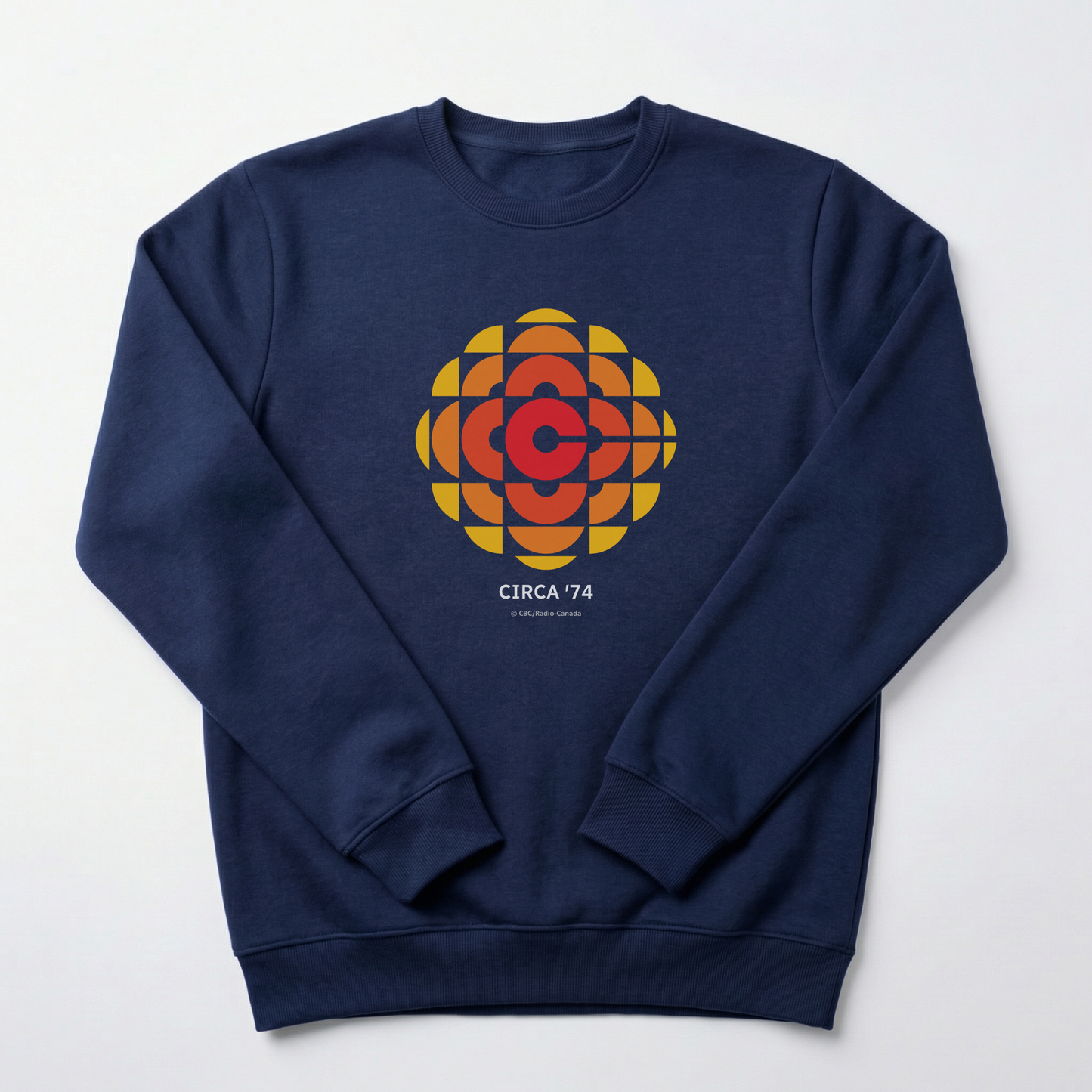 CBC 1974 Logo 50/50 Poly Cotton Sweatshirt