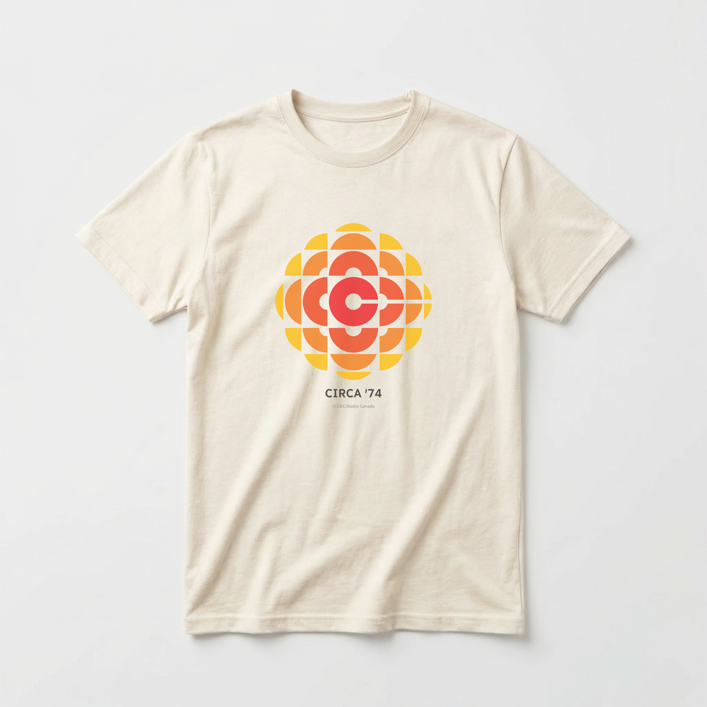 CBC '74 Logo 100% Cotton Organic Made In Canada T-shirt