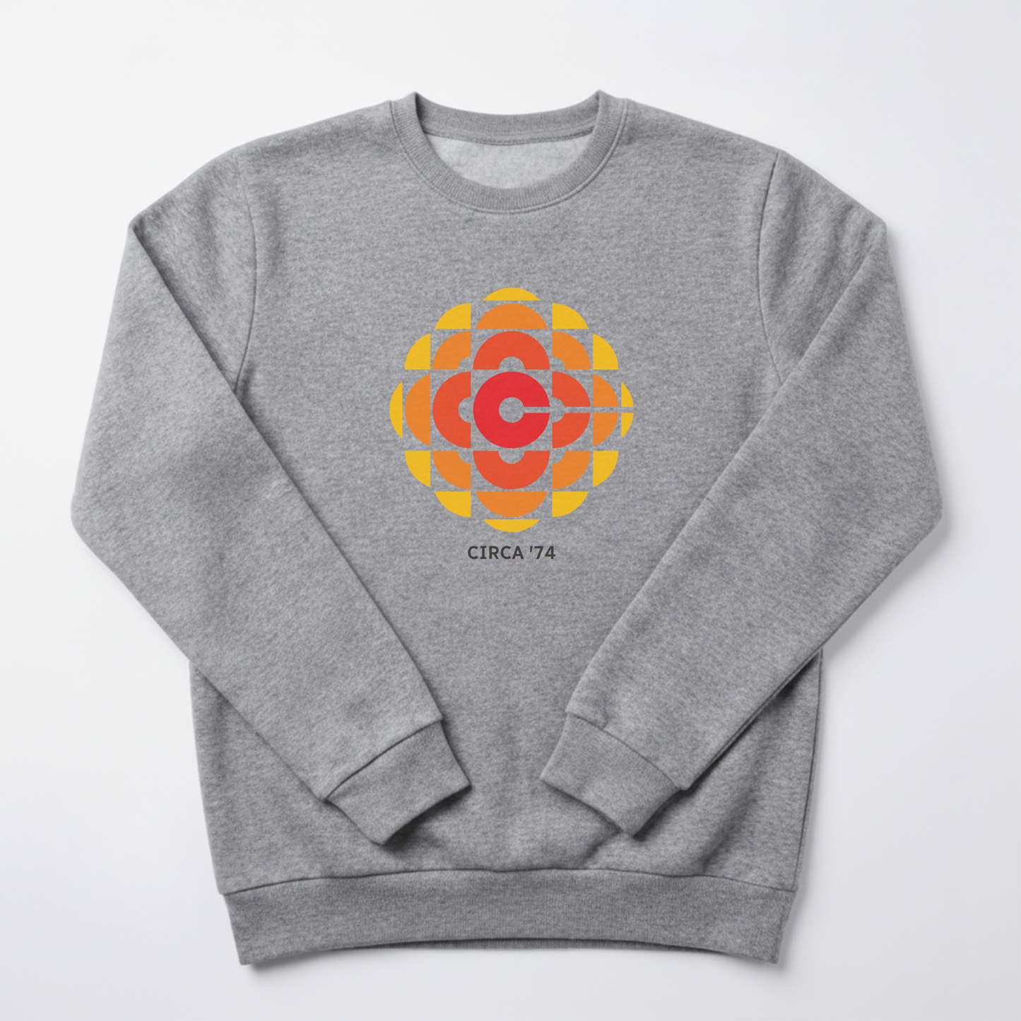 CBC 1974 Logo 50/50 Poly Cotton Sweatshirt