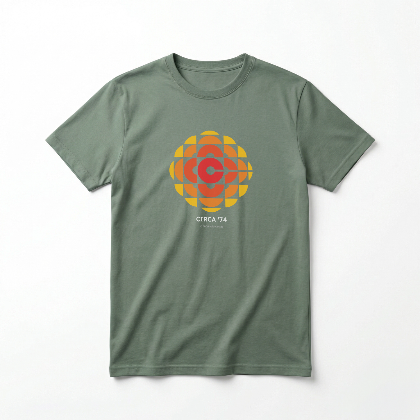 CBC '74 Logo 100% Cotton Organic Made In Canada T-shirt