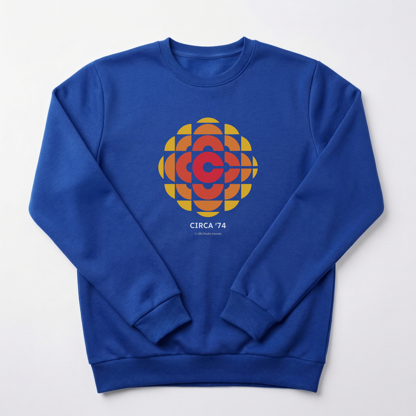 CBC 1974 Logo 50/50 Poly Cotton Sweatshirt