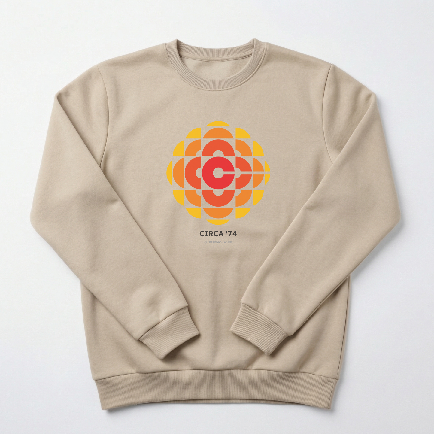 CBC 1974 Logo 50/50 Poly Cotton Sweatshirt