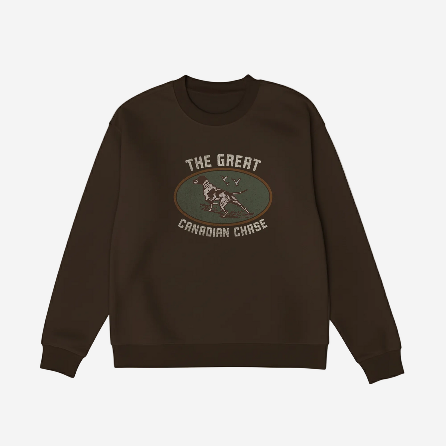 The Great Canadian Chase Pointer Duck Crewneck Sweatshirt