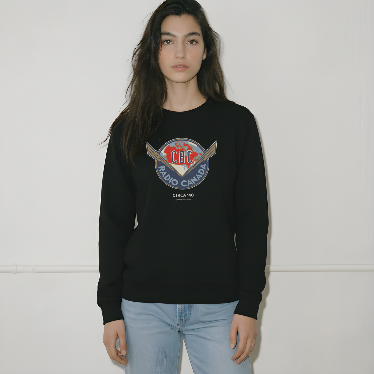 Unisex CBC Circa '40 Organic Cotton Made In Canada Sweatshirt