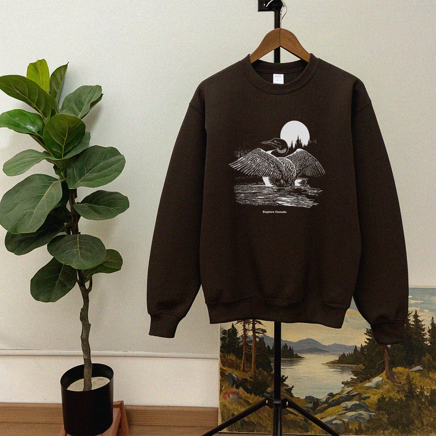 Canada Loon Unisex Heavy Blend™ Crewneck Sweatshirt