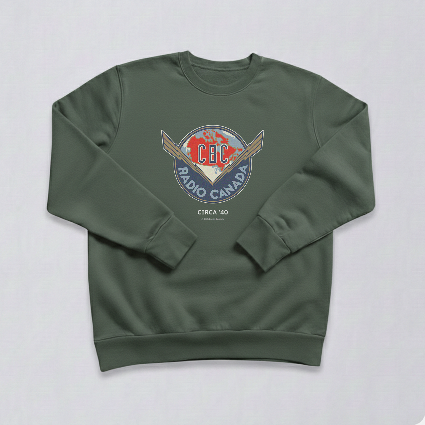 CBC Circa '40 Organic Cotton Made In Canada Sweatshirt