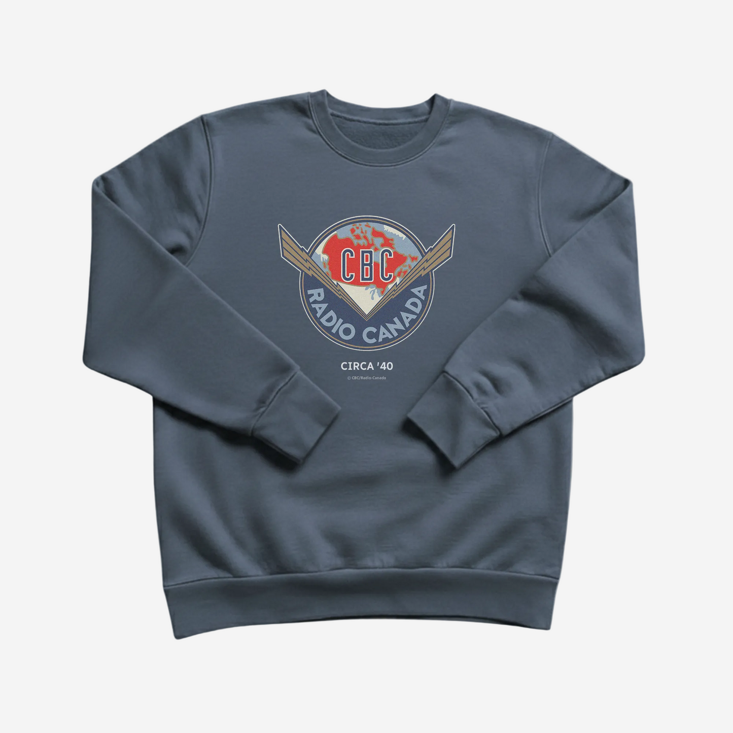 Unisex CBC Circa '40 Organic Cotton Made In Canada Sweatshirt