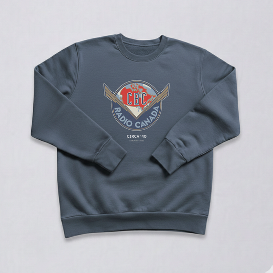 Unisex CBC Circa '40 Organic Cotton Made In Canada Sweatshirt