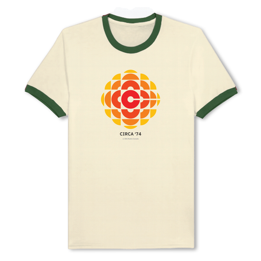 CBC 1974 Retro Logo Unisex Cotton Ringer T-Shirt