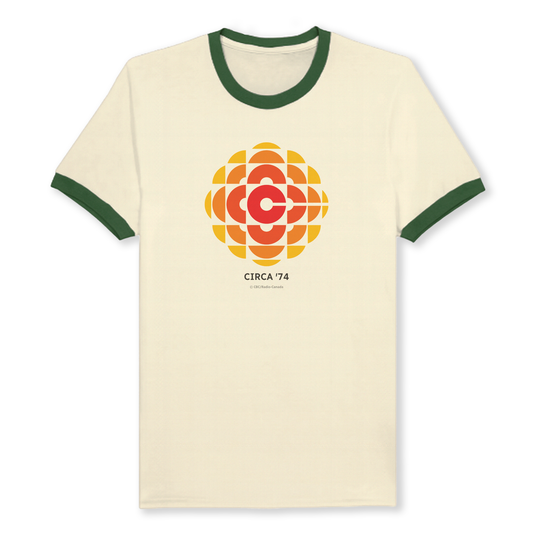 CBC 1974 Retro Logo Unisex Cotton Ringer T-Shirt