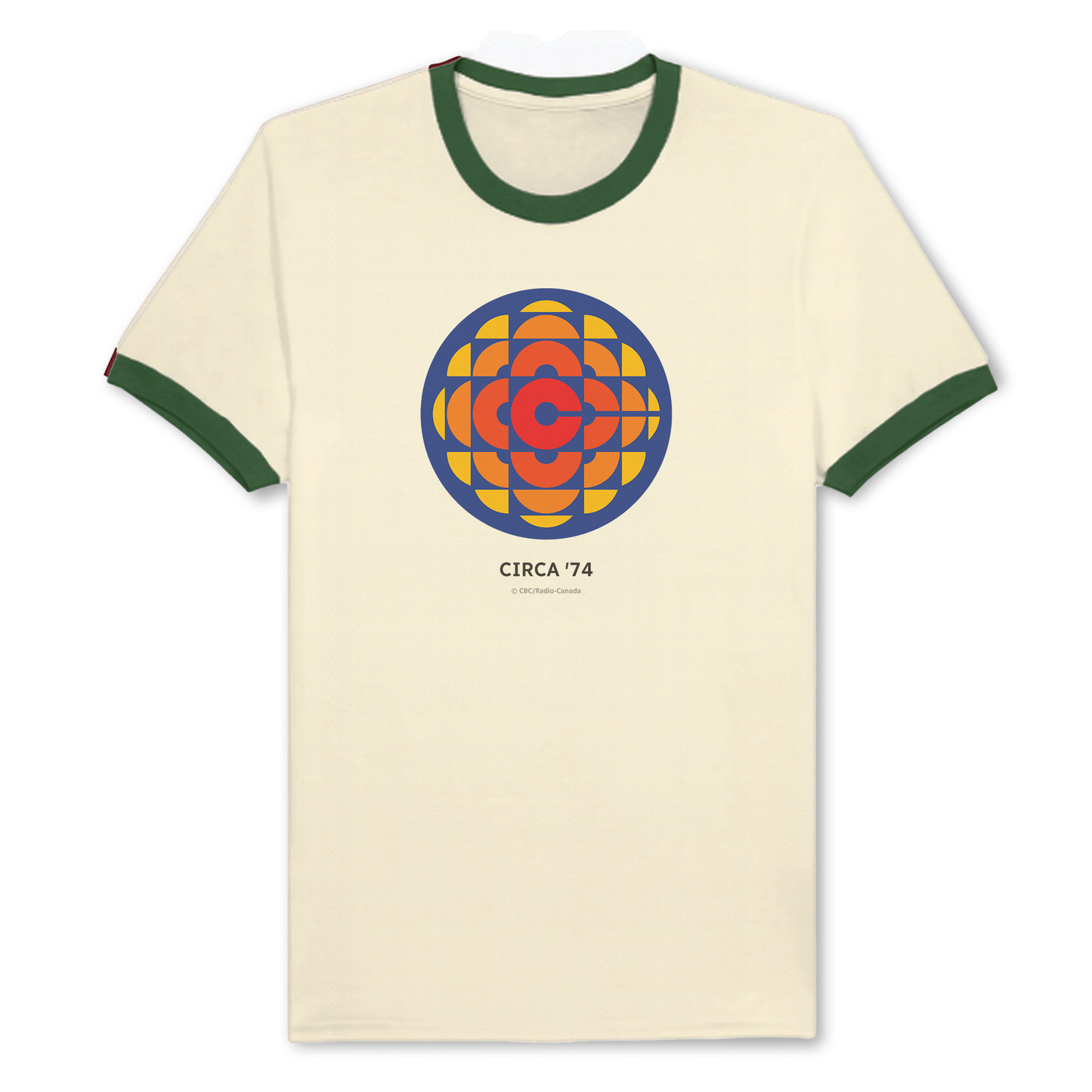 Copy of CBC 1974 Retro Logo Unisex Cotton Ringer T-Shirt
