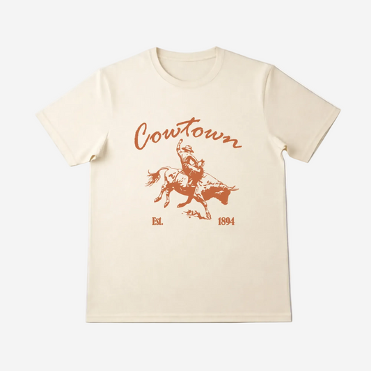 Cowtown Calgary Stampede Made In Canada Rodeo Tee