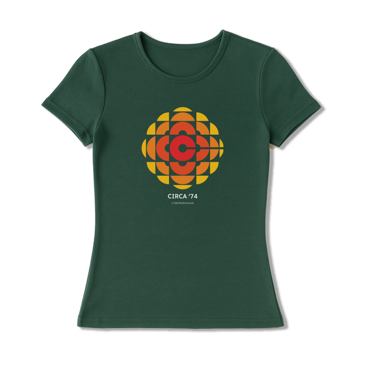 CBC Vintage 1974 Logo Women's Baby Rib T-shirt