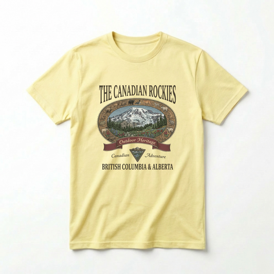 Canadian Rockies Tee Made In Canada