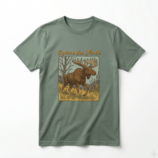 Explore The North Nature Tee Made In Canada