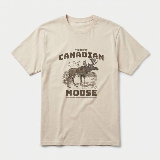 Organic Cotton Canadian Moose T-shirt