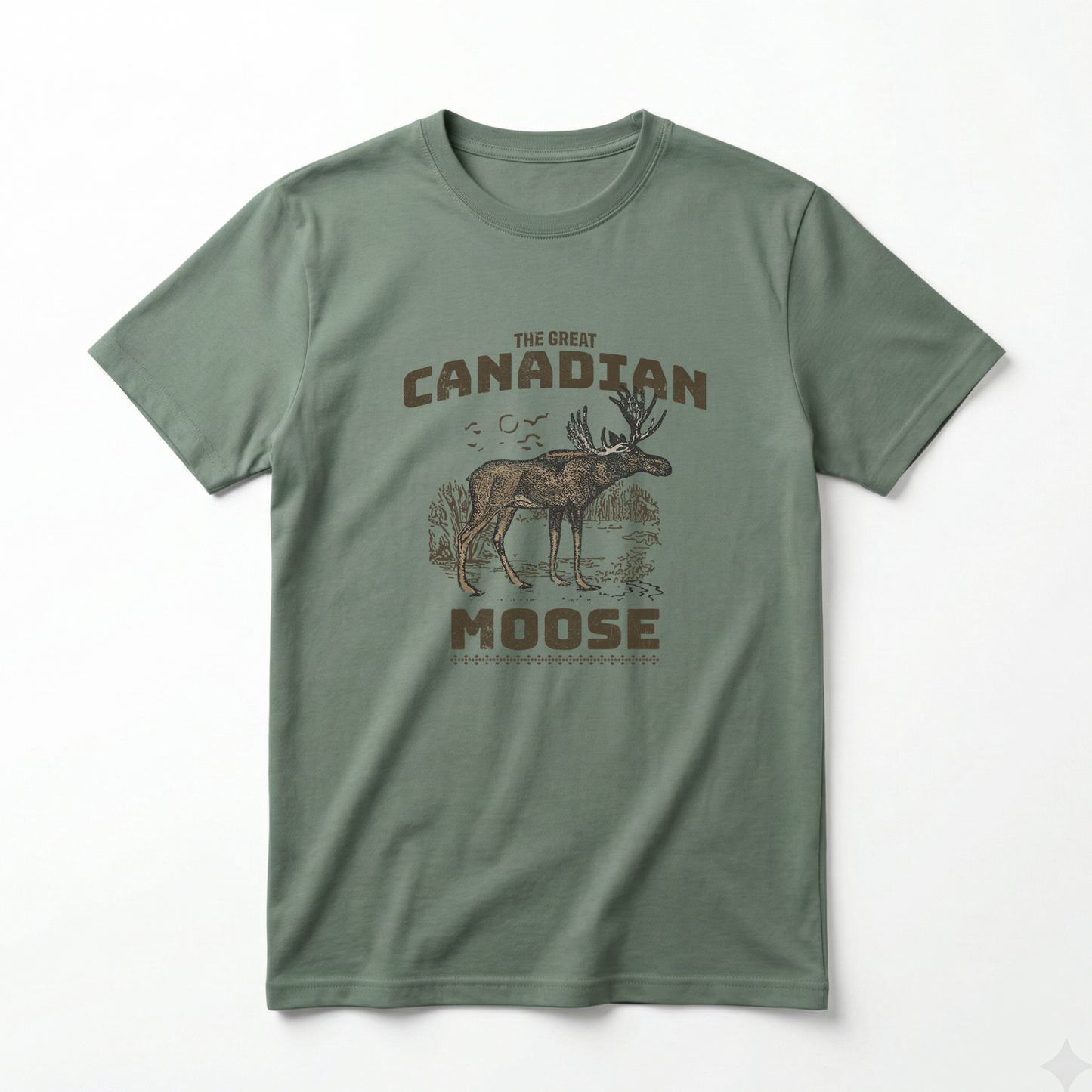Organic Cotton Canadian Moose T-shirt