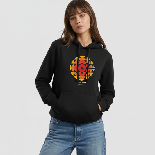 Unisex Organic Cotton Hooded Sweatshirt With The 1974 CBC Logo