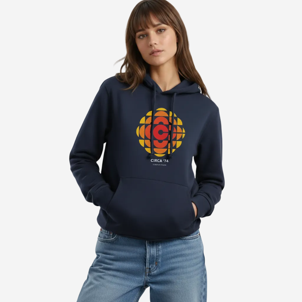 Unisex Organic Cotton Hooded Sweatshirt With The 1974 CBC Logo