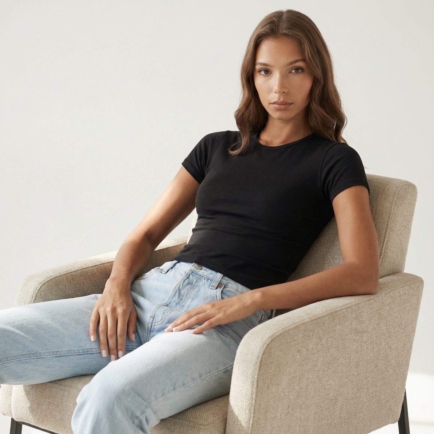 Ladies Bamboo Stretch Tee