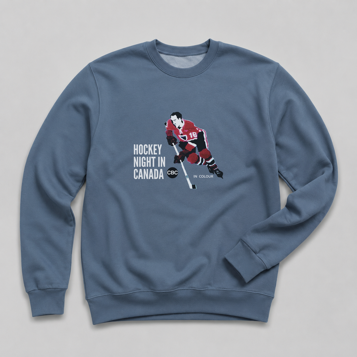 Vintage Hockey Night In Canada Logo Canadian Made Sweatshirt