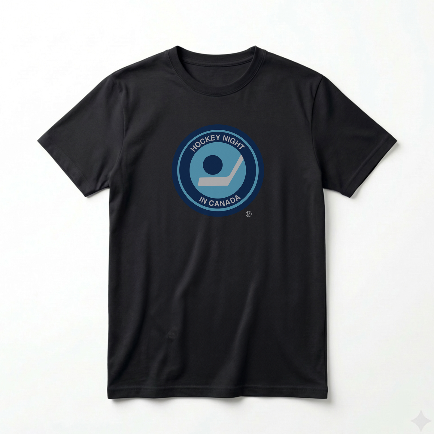 Retro Hockey Night In Canada Logo Cotton Tee