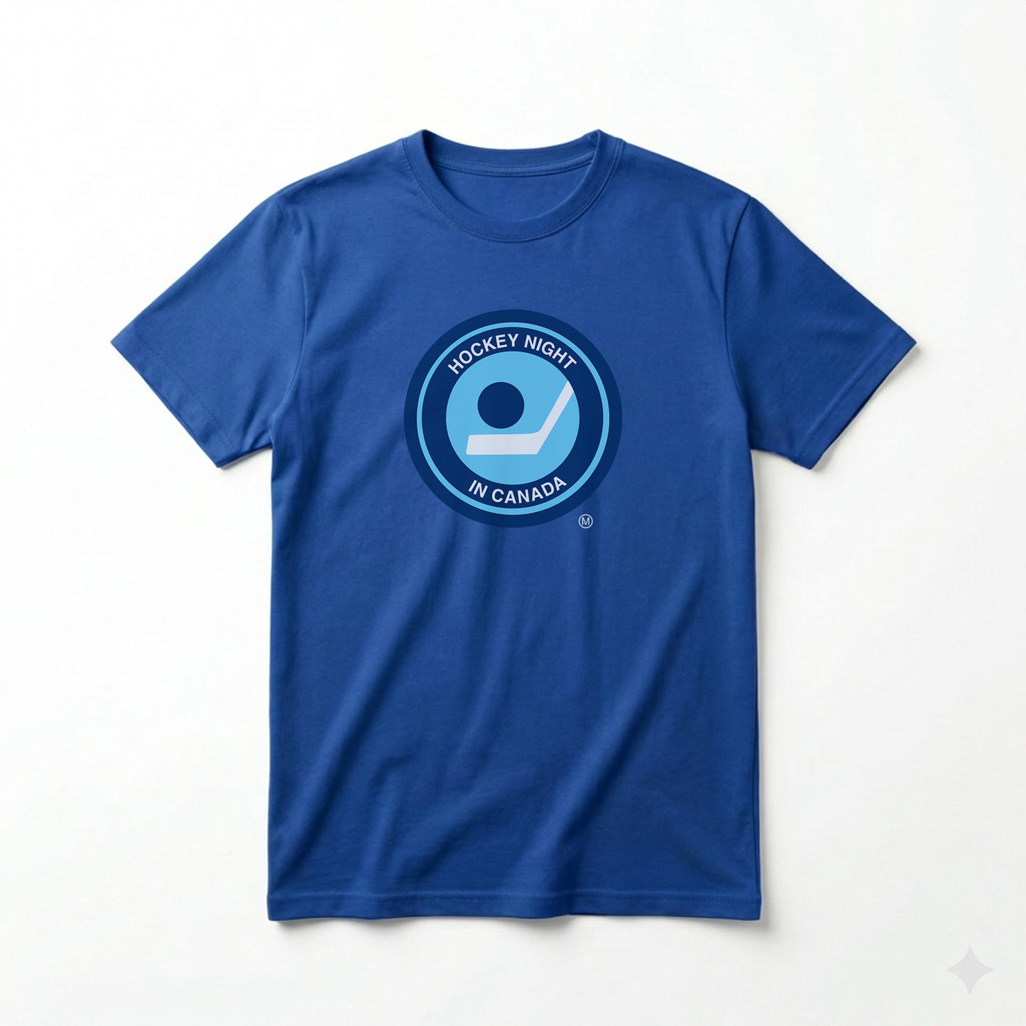 Retro Hockey Night In Canada Logo Cotton Tee