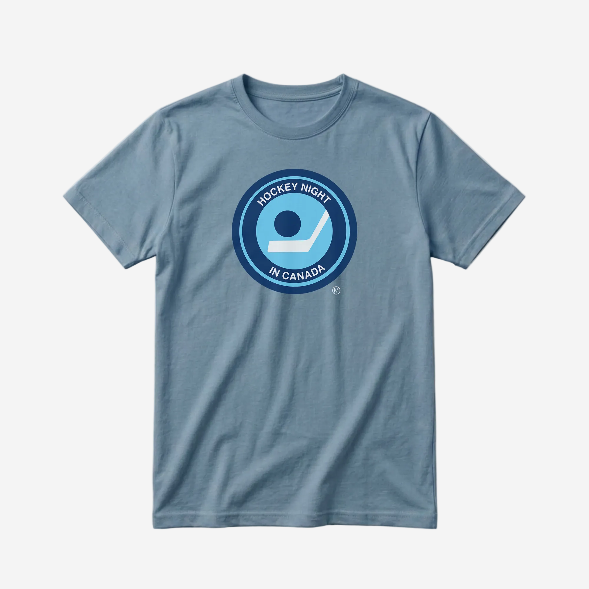 Retro Hockey Night In Canada Logo Cotton Tee