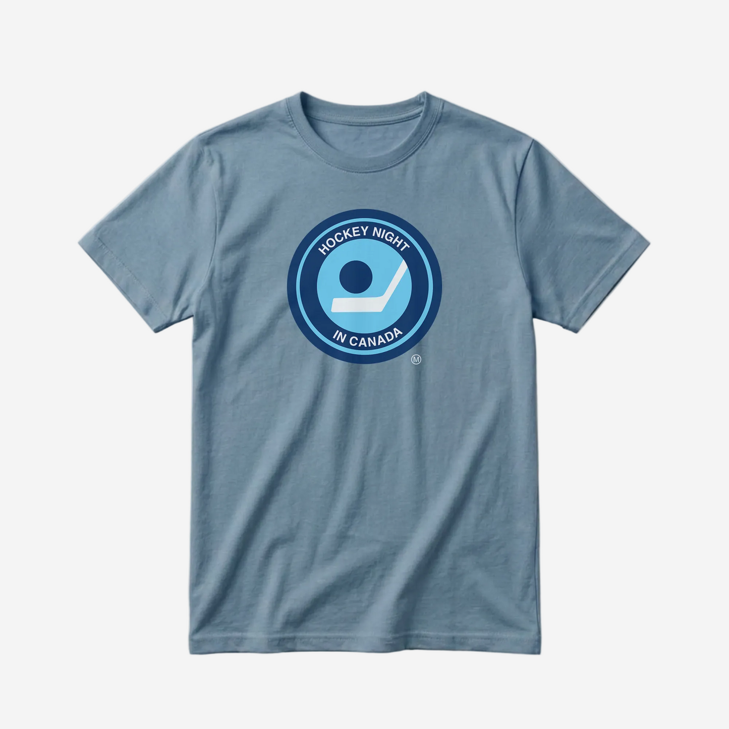 Retro Hockey Night In Canada Logo Cotton Tee