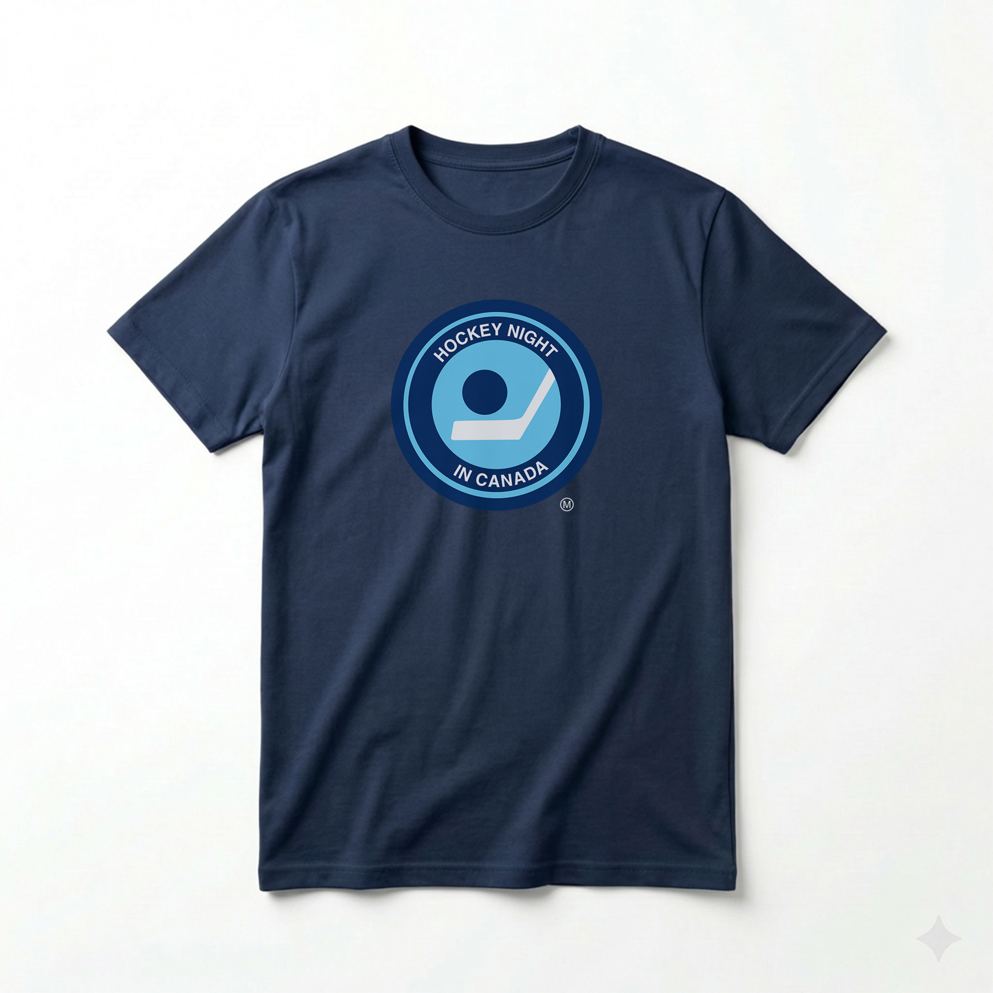 Retro Hockey Night In Canada Logo Cotton Tee