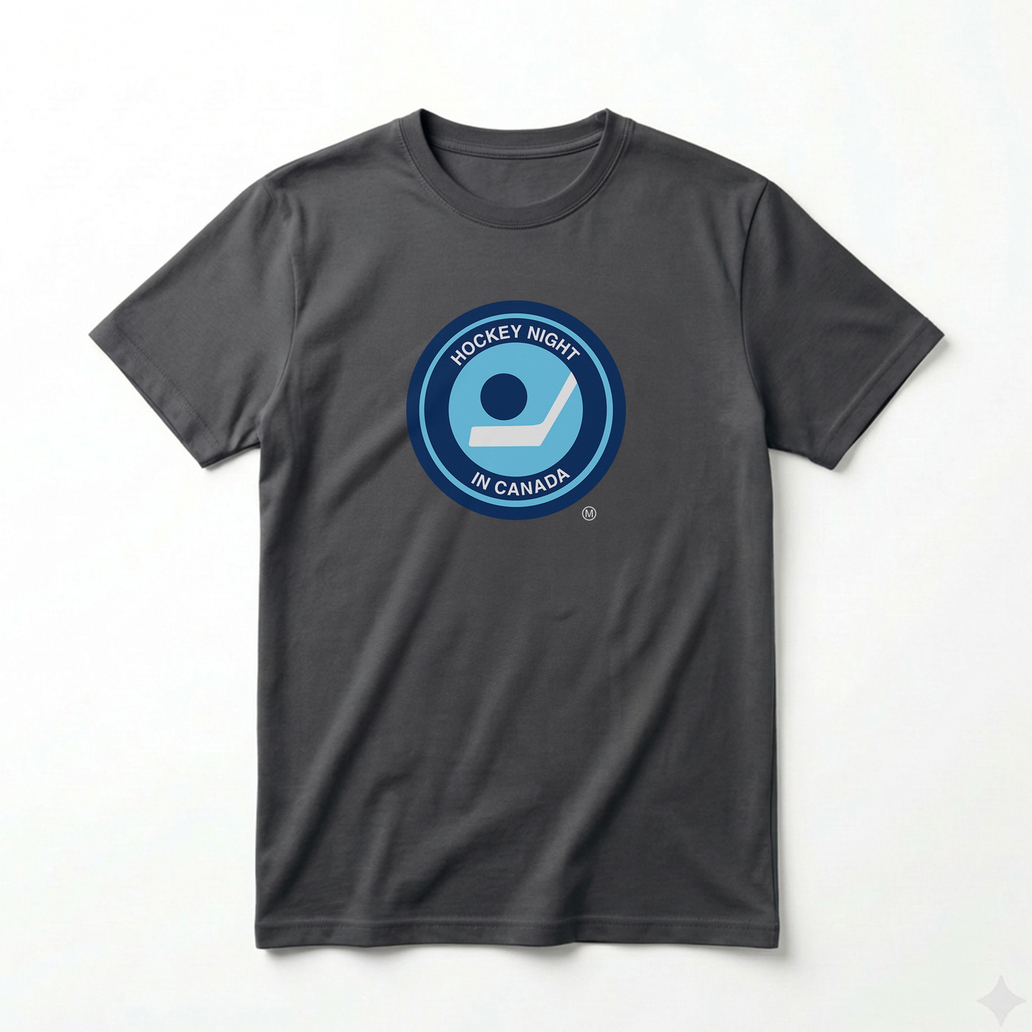Retro Hockey Night In Canada Logo Cotton Tee