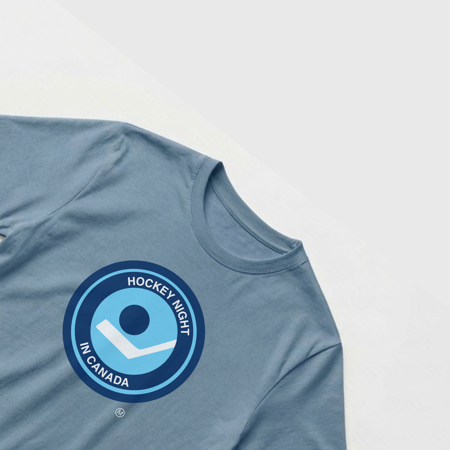 Retro Hockey Night In Canada Logo Cotton Tee