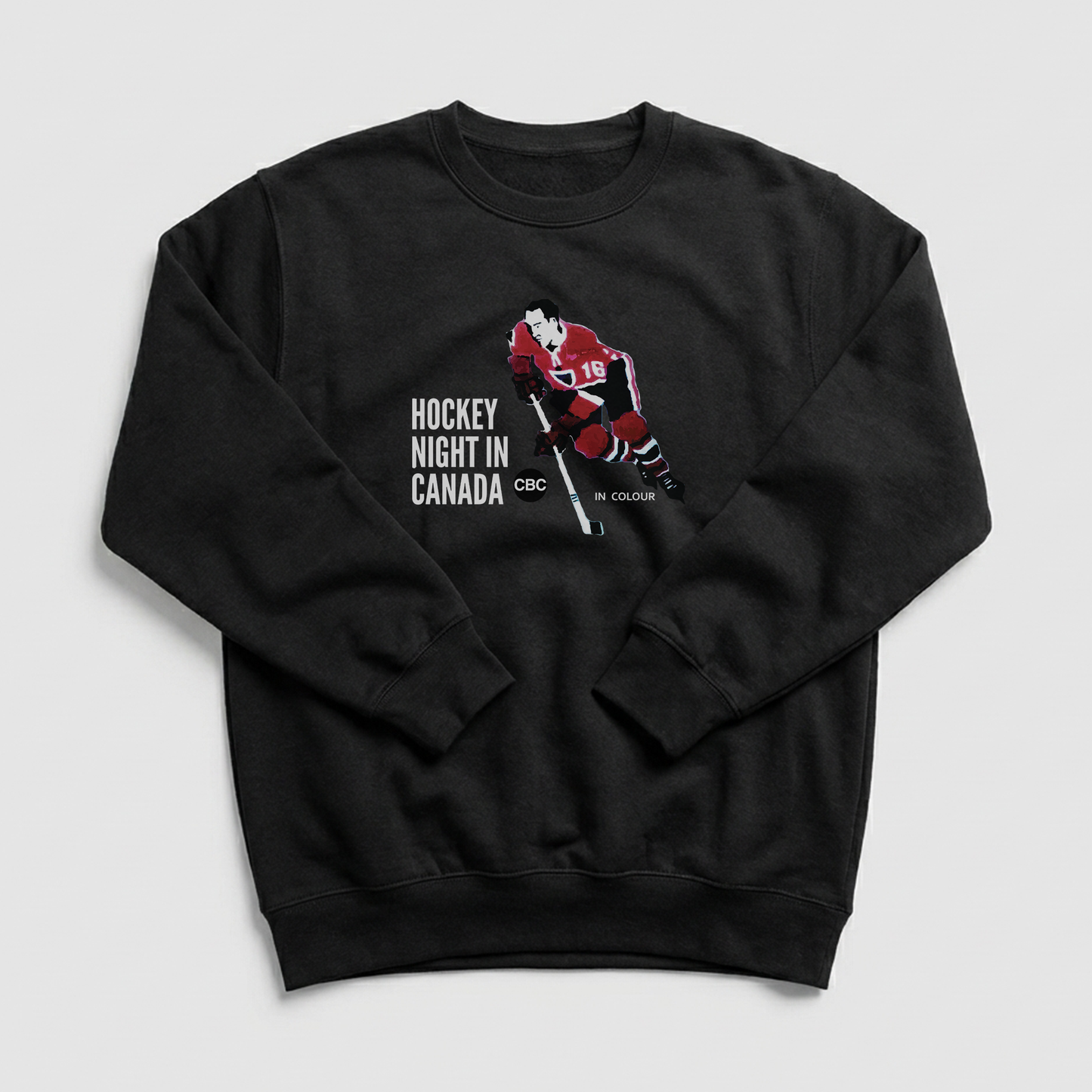 Vintage Hockey Night In Canada Logo Canadian Made Sweatshirt
