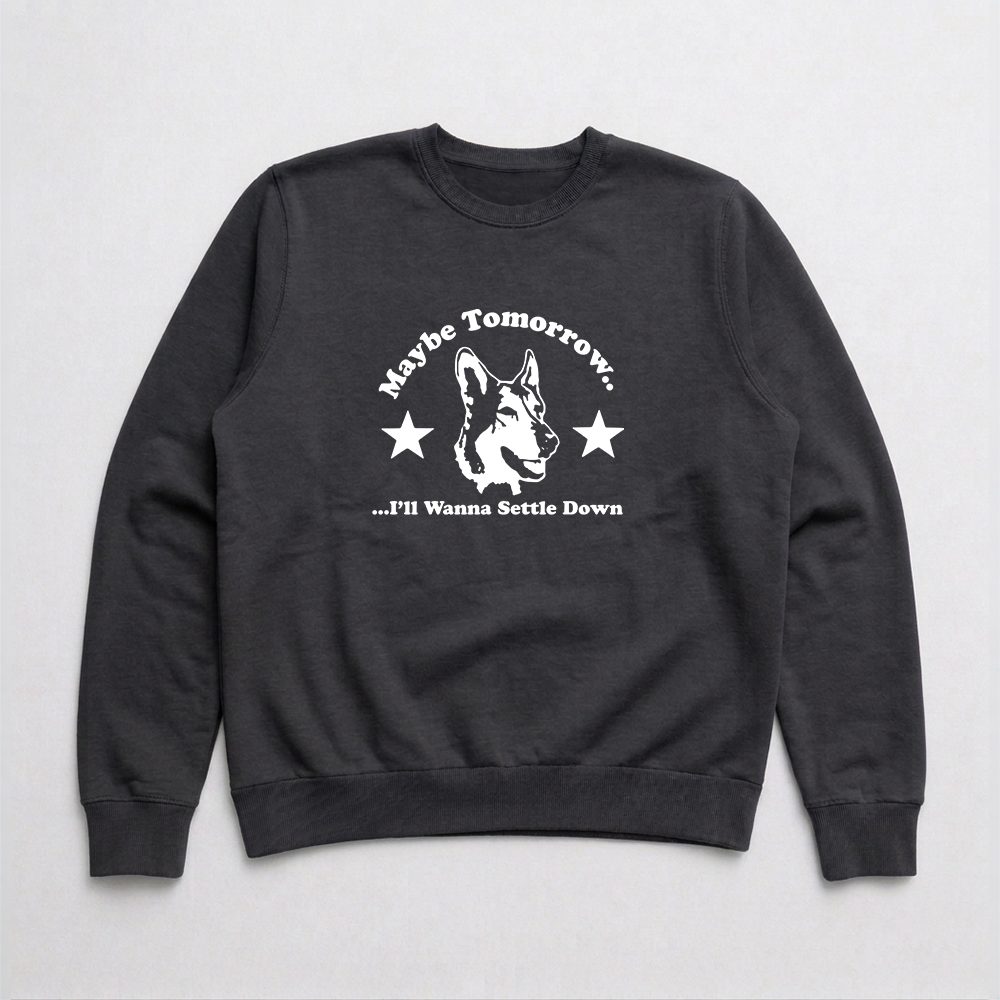 Maybe Tomorrow I'll Wanna Settle Down Sweater