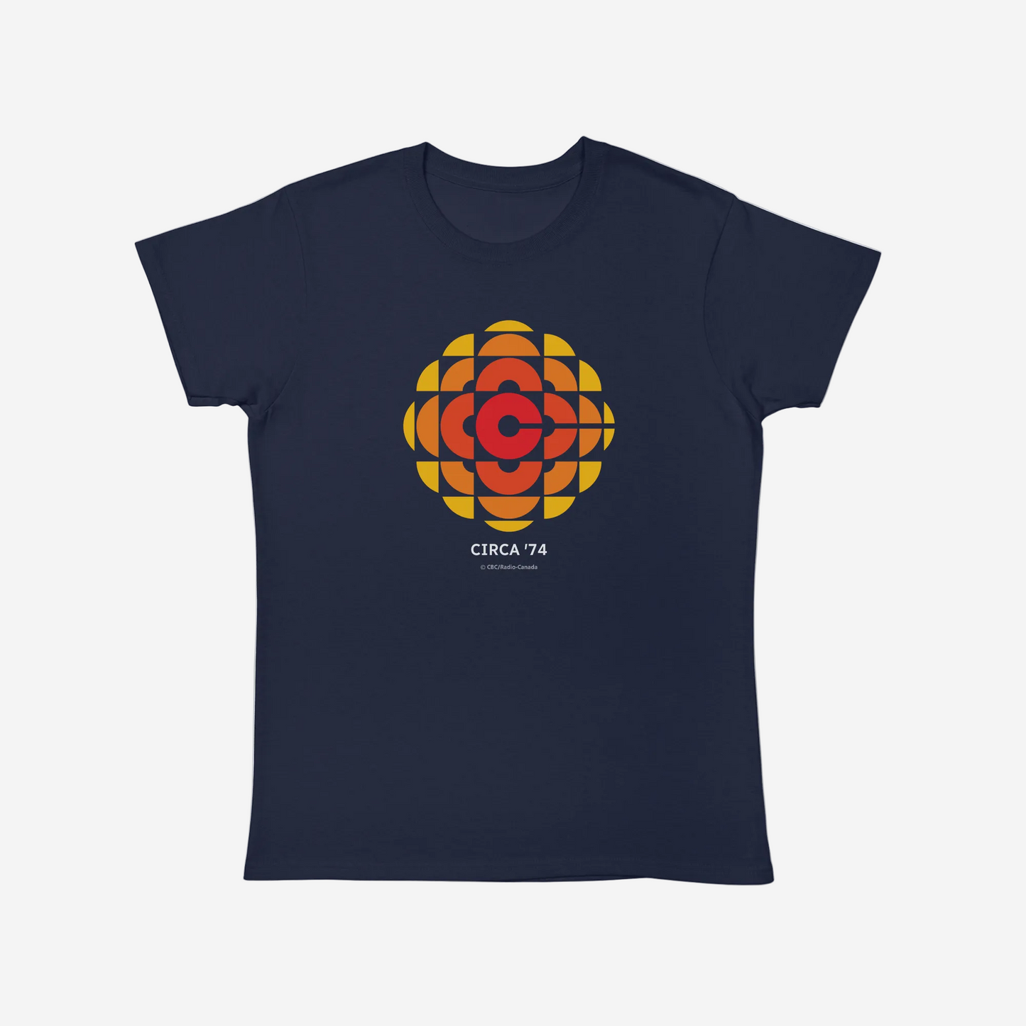 CBC 1974 Logo Women's Made In Canada Tee