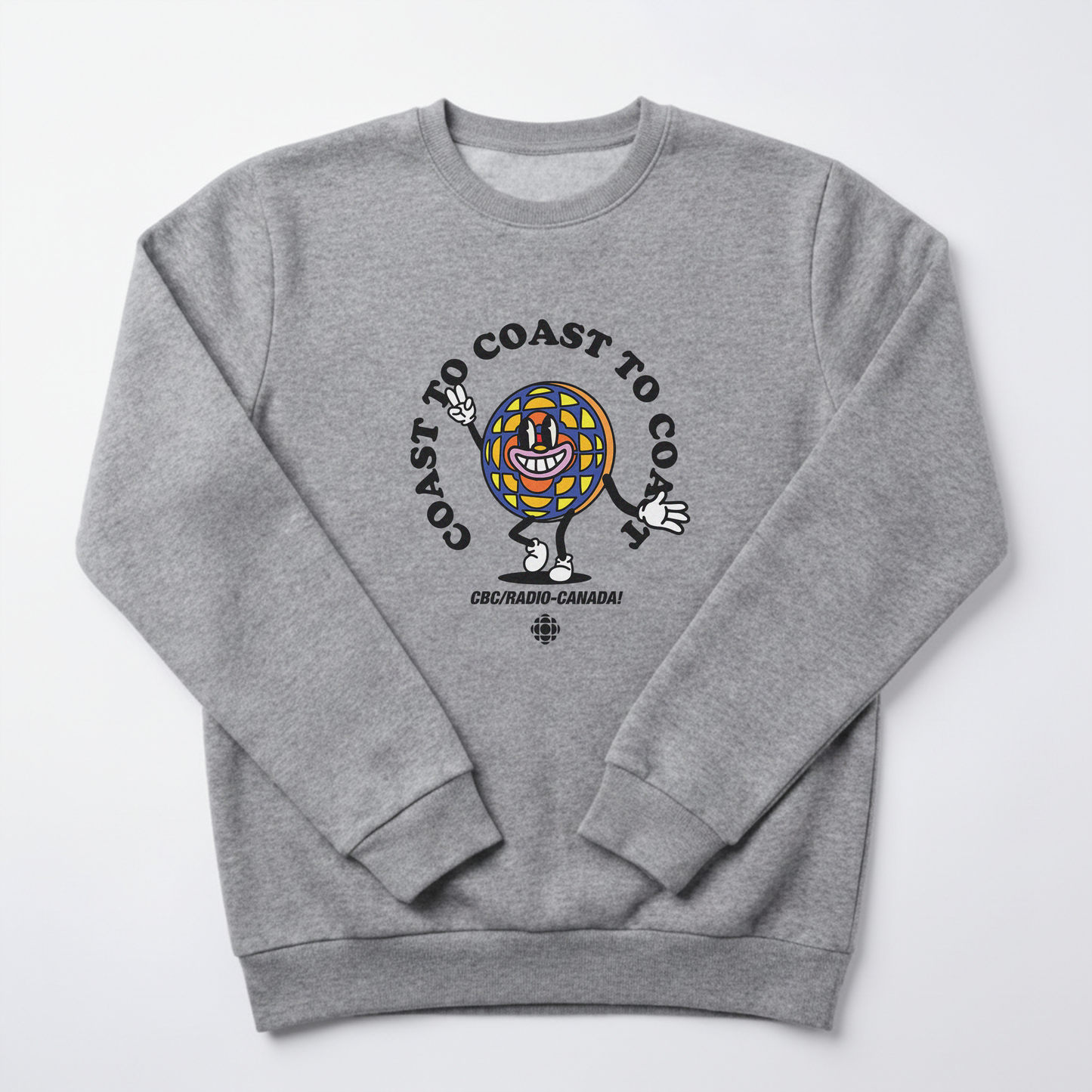 Larry The Logo Throwback 50/50 Poly Cotton Unisex Sweater
