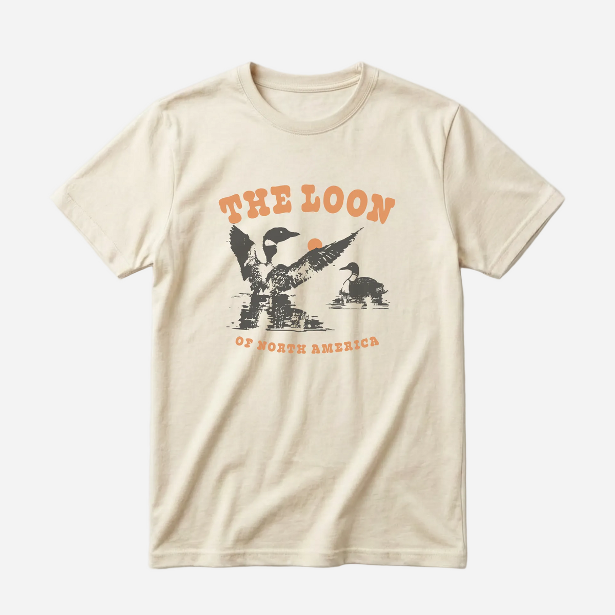 Loon Of North America Organic Cotton Made In Canada Tee