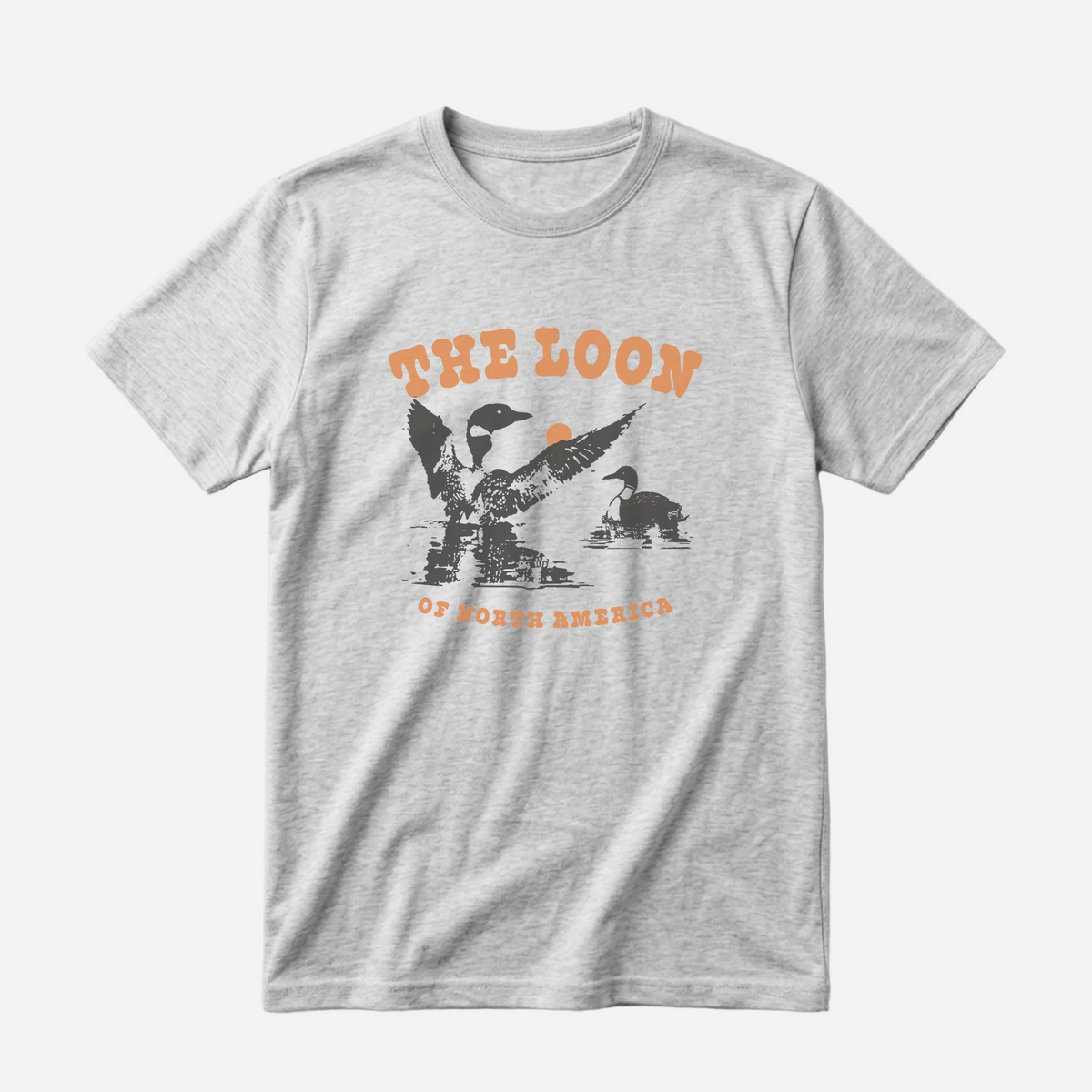 Loon Of North America Organic Cotton Made In Canada Tee