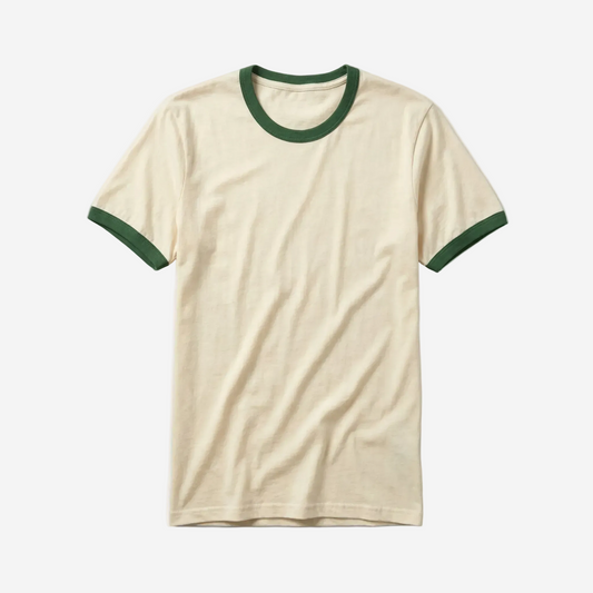 100% Organic Cotton Made In Canada Ringer Tee