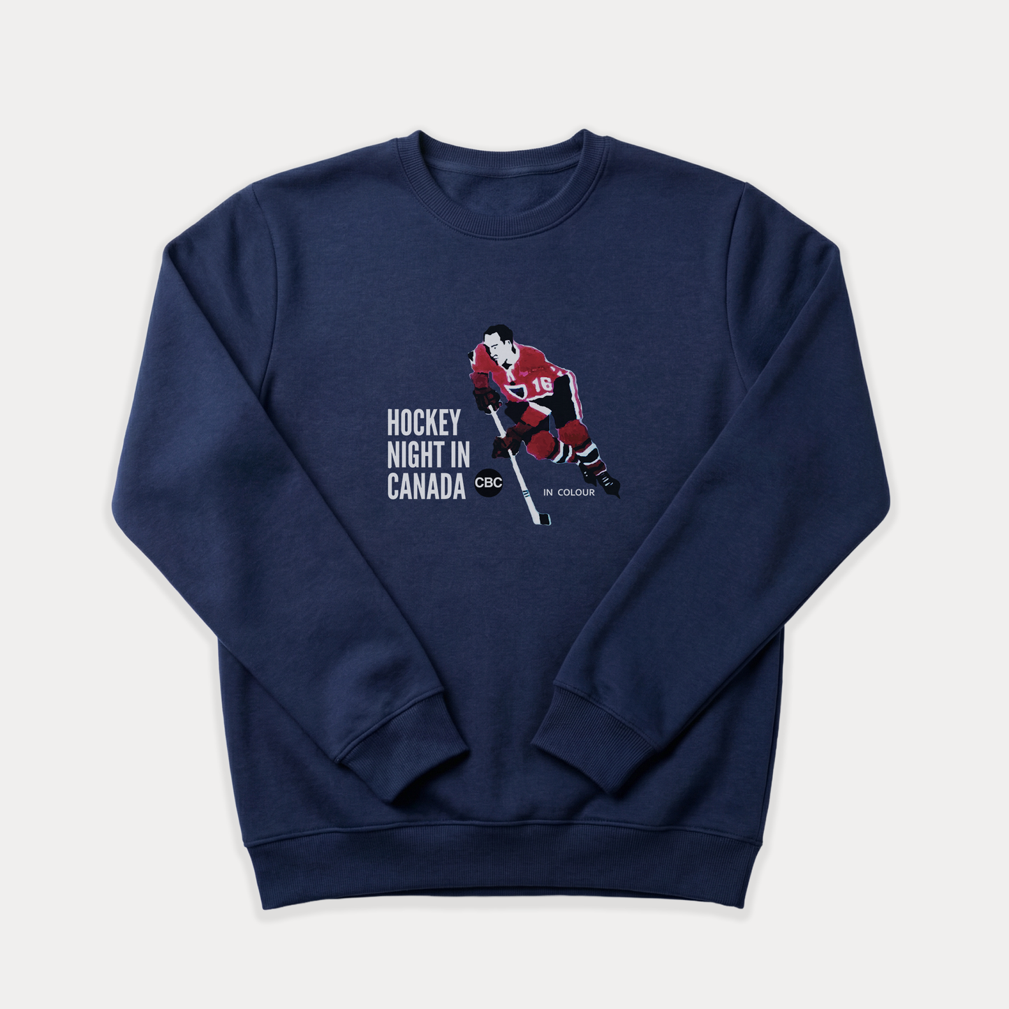 Vintage Hockey Night In Canada Logo Canadian Made Sweatshirt