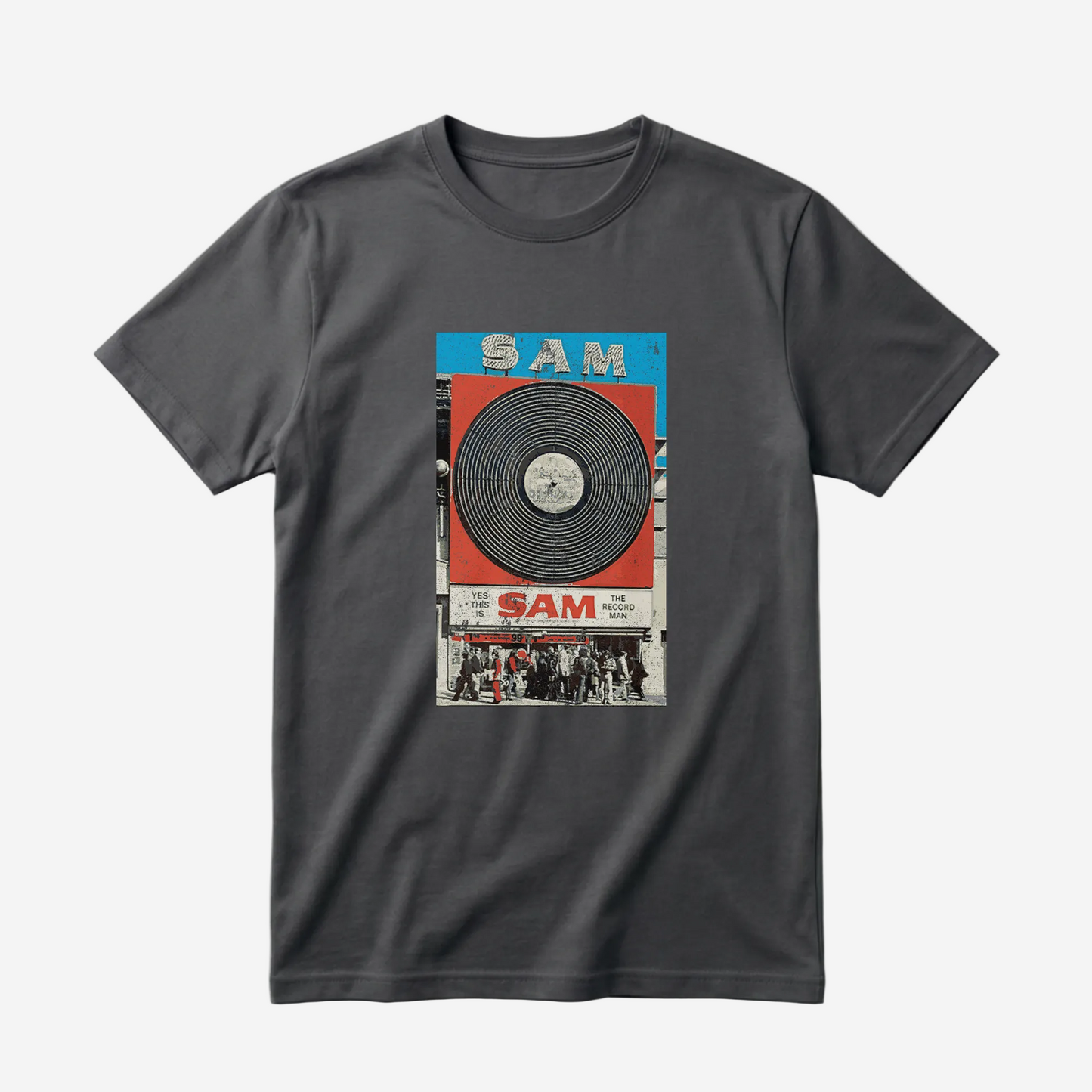 Sam The Record Man Made In Canada Fine Jersey Tee