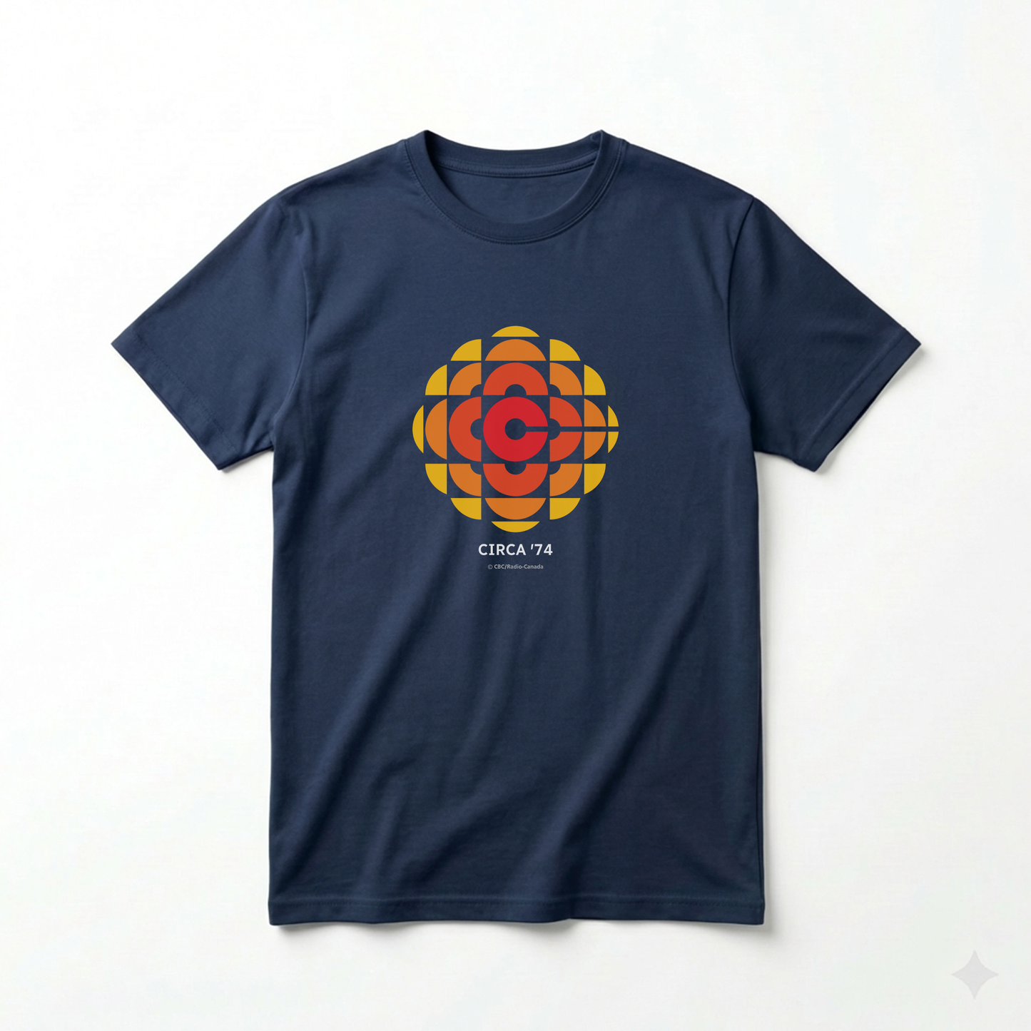 CBC '74 Logo 100% Cotton Organic Made In Canada T-shirt